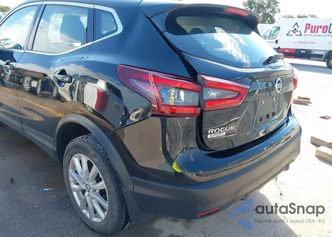 2020 Nissan Rogue Sport S Fwd Xtronic Cvt из США, поврежденный, VIN JN1BJ1CV9LW550790